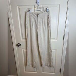 Marine Layer Hemp and Tencel Wide Leg trouser Pants